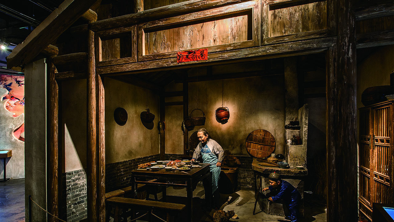 場(chǎng)景設(shè)計(jì)布置與展品做舊